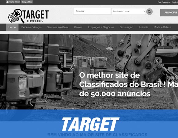 Target: solução para portal de classificados Target: solução para portal de classificados