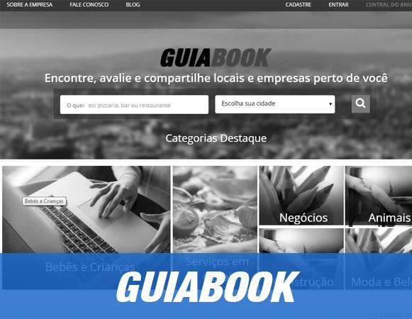 Guia Book: plataforma para classificados locais Guia Book: plataforma para classificados locais